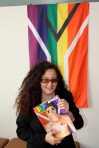 Melanie Nathan via gay flag of south africa