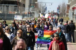 March for marriage equality. Columbus (OH) Dispatch.