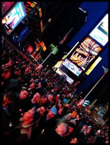 Times Square candlelight vigil