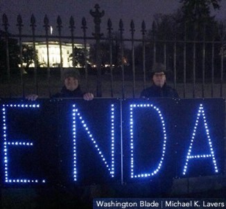 ENDA_protest_at_White_House_insert_c_Washington_Blade_by_Michael_K_Lavers