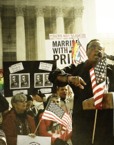 C.D. Kirven Speaking in D.C. at SCOTUS Rally