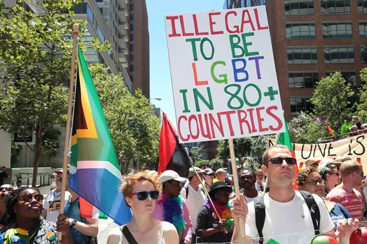 illegal gay pride sign sio