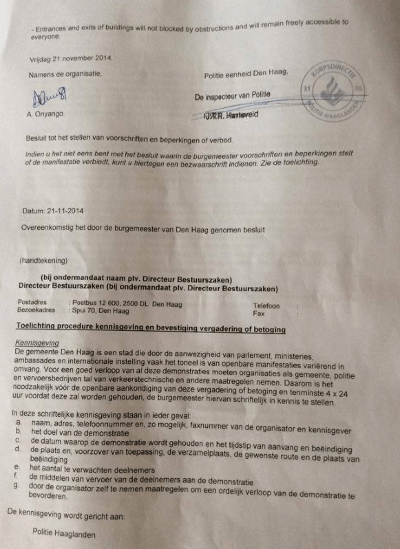 Den Haag, The Hague, Netherlands Mayor