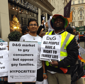 Dolce and gabanna protest