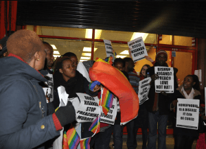 Kiganda protest london