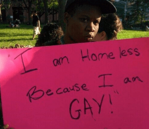 Homeless LGBT youth