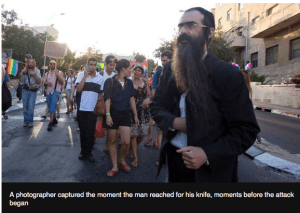 Jerusalem pride attack stab