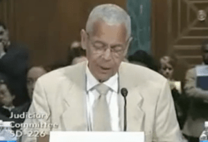 JULIAN BOND, Civil RIghts HERO, Speaking at UAFA Senate Judiciary Committee Hearing , 2009, 2009