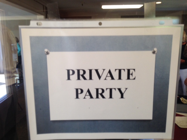 Guess we can't attend...