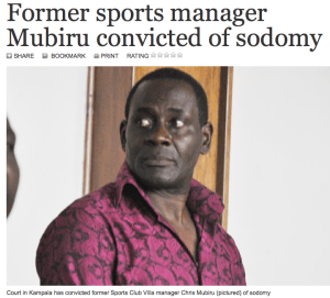 Mubiru Sodomy Uganda