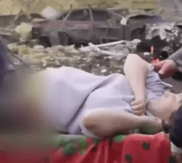 She died - and her baby- Putin the murderer