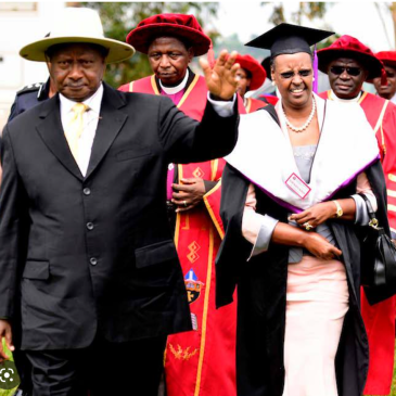 President Yower Museveni and Janet Museveni - Anti-Gay Tirades in education realm